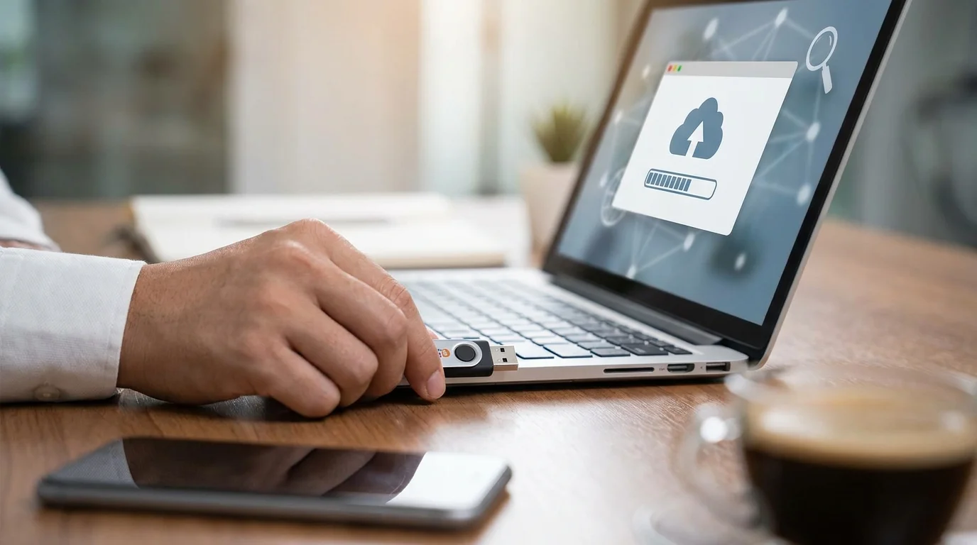 realistic action photo, dynamic perspective of website vindbaar maken at de eerste stap: je website aanmelden bij google search console, professional appearance